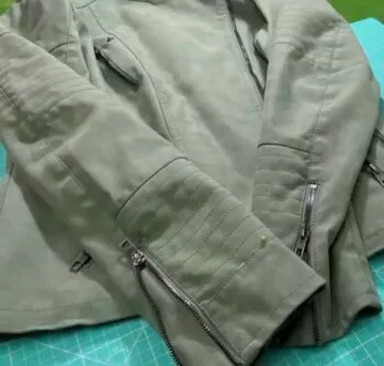 corta manga con cremallera